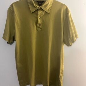 Banana Republic Men’s Olive Green Short Sleeve Polo Medium